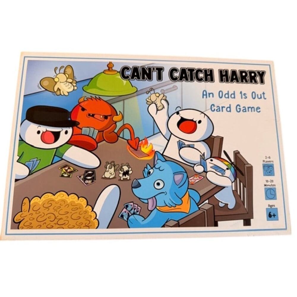 Can’t Catch Harry An Odd 1s Out Card Game by Breaking Games Ages 6+